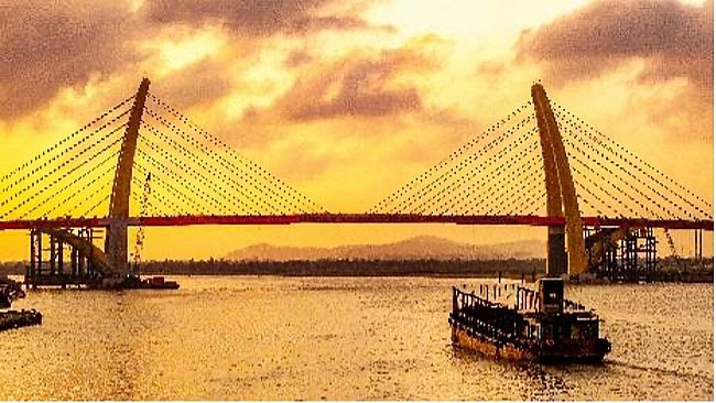 Cận cảnh cầu Hoàng Gia trước 'giờ G': Biểu tượng mới 'vẽ lại' trung tâm Hải Phòng sau sáp nhập Cận cảnh cầu Hoàng Gia trước 'giờ G': Biểu tượng mới 'vẽ lại' trung tâm Hải Phòng sau sáp nhập