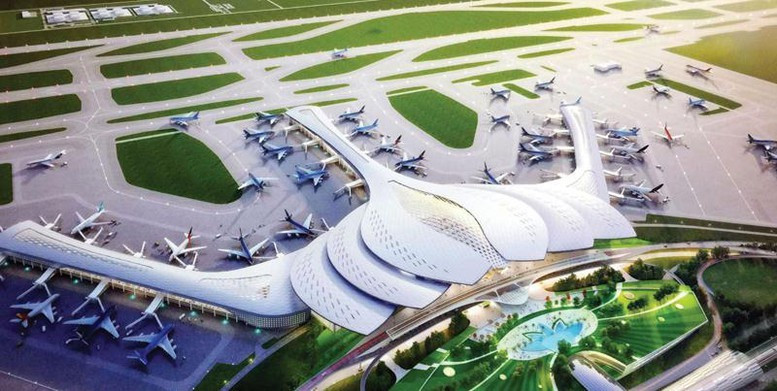 Huy động 13.000 công nhân ngày đêm làm việc hết tốc lực, đưa siêu sân bay 336.630 tỷ 'về đích' trước tháng 12/2025 - ảnh 1
