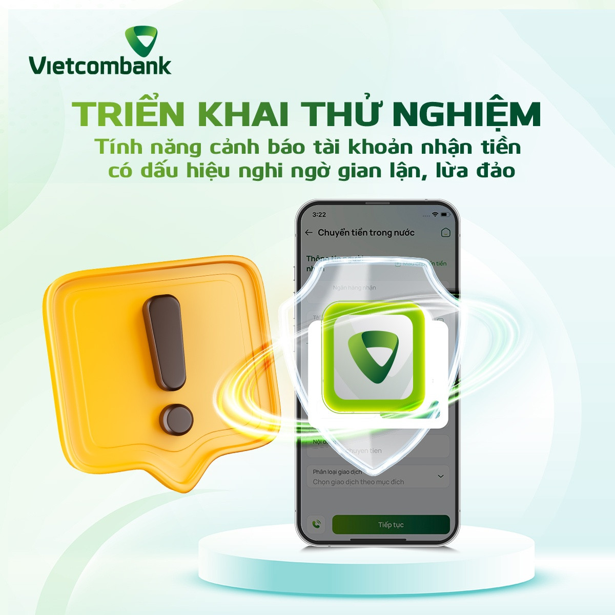 Hàng triệu người dùng Vietcombank, VietinBank, BIDV cần biết tính năng đặc biệt này