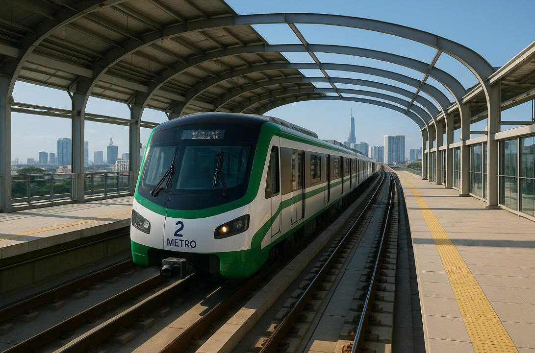 Đại diện MAUR phấn đấu khởi công tuyến Metro số 2 (Bến Thành - Tham Lương) vào cuối năm 2025. Ảnh minh họa Đại diện MAUR phấn đấu khởi công tuyến Metro số 2 (Bến Thành - Tham Lương) vào cuối năm 2025. Ảnh minh họa