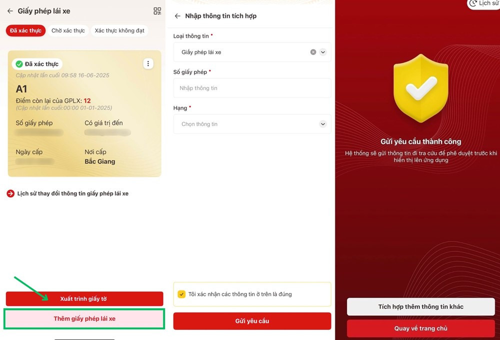 Bộ Công an hướng dẫn người dân xử lý lỗi chưa cập nhật bằng lái trên VNeID - ảnh 2
