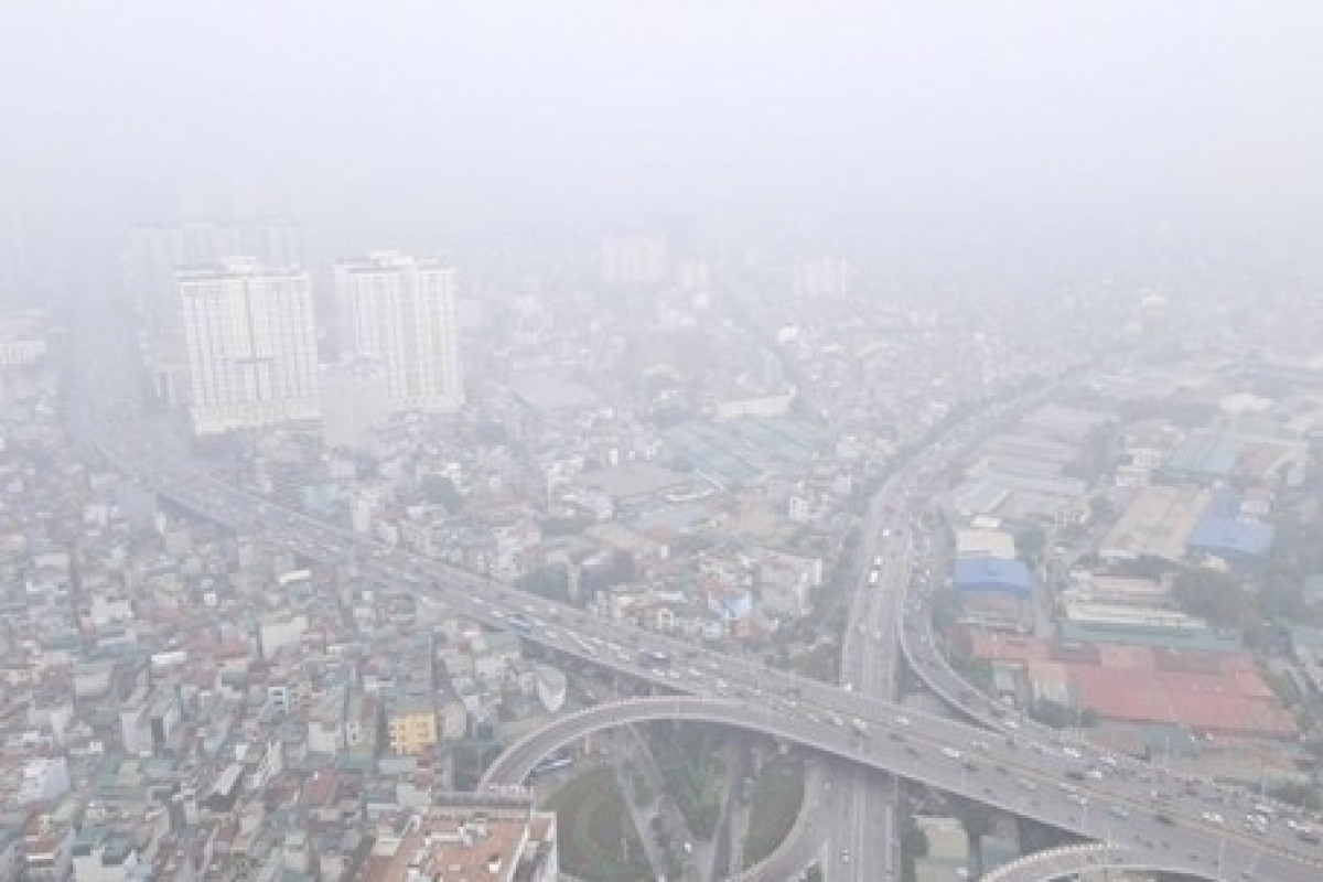 Chiều nay, Hà Nội đứng đầu thế giới về ô nhiễm không khí