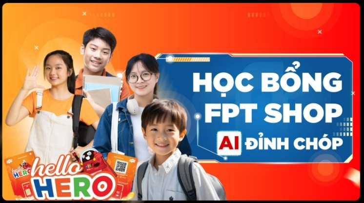 Mạng di động FPT ‘tiếp lửa’ Gen Z bằng học bổng có tổng giá trị đến 480 triệu đồng mùa tựu trường 2025