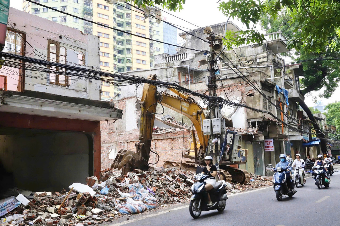 Hiện vành đai 1 chỉ còn đoạn Hoàng Cầu - Voi Phục là nút thắt cuối cùng cần tháo gỡ để hoàn thiện, đồng bộ toàn tuyến. tp-vanh-dai-10b.jpg