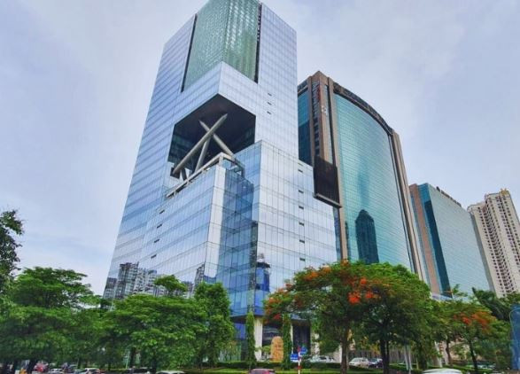 Tòa tháp 'xiên đinh' nổi tiếng giữa lòng TP: Sở hữu 3 mặt tiền đắt giá, bao quanh bởi quảng trường đi bộ- Ảnh 2. Tòa tháp 'xiên đinh' nổi tiếng giữa lòng TP: Sở hữu 3 mặt tiền đắt giá, bao quanh bởi quảng trường đi bộ- Ảnh 2.
