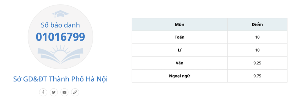 Thủ khoa kép toàn quốc khối A01 và D01 lộ diện - ảnh 1