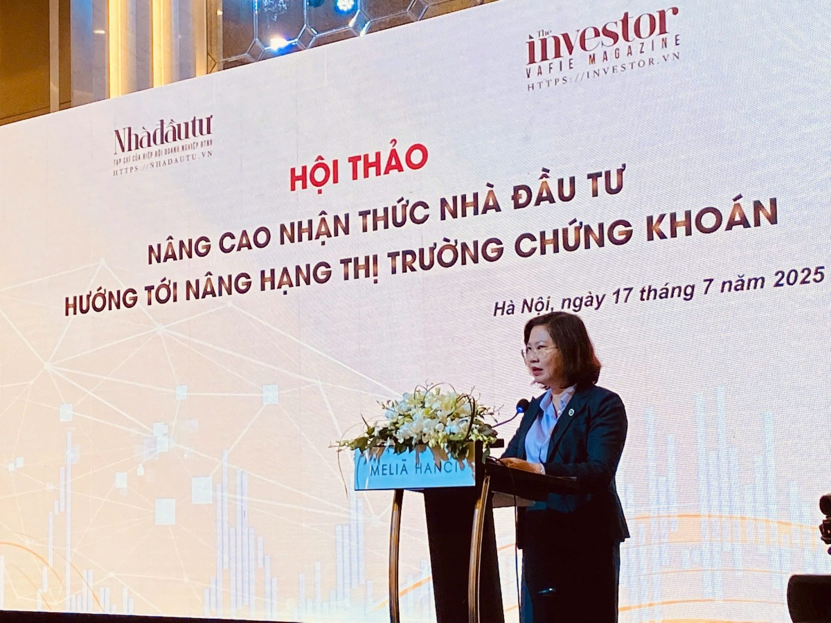 Chủ tịch UBCKNN: Nhà đầu tư nước ngoài là 'người bỏ phiếu' cho nâng hạng thị trường chứng khoán