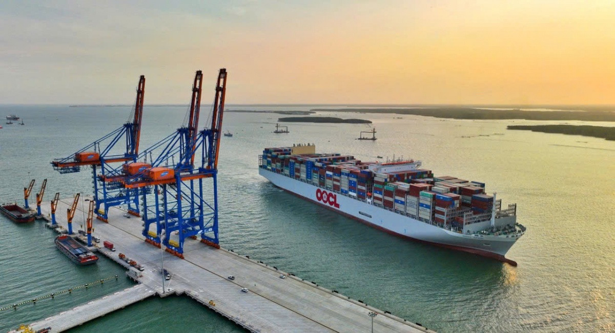 Cảng nước sâu quy mô 600 triệu USD của Gemadept (GMD) chính thức được đón siêu tàu container