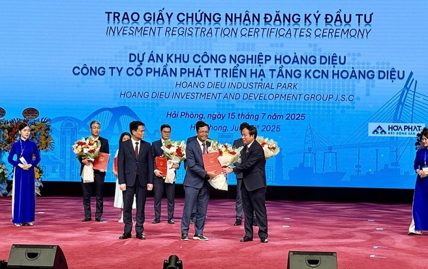 Thêm một dự án 3.400 tỷ đồng của Hòa Phát (HPG) được cấp phép đầu tư