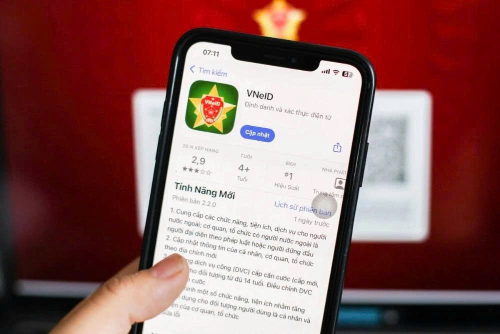 Bộ Công an thông báo đến toàn dân cập nhật quan trọng trên ứng dụng VNeID - ảnh 1