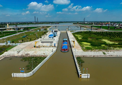 Kênh đào lớn nhất Việt Nam đón tin vui- Ảnh 1.