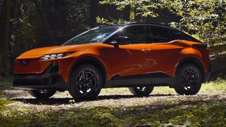 Mẫu crossover thuần điện 'dựa lưng' Toyota, mang đường nét cơ bắp bo tròn, muốn đánh bại Hyundai Kona Electric