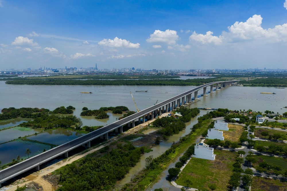 Chưa đầy 2 tháng nữa, cầu 1.800 tỷ lớn nhất Vành đai 3 TP. Hồ Chí Minh sẽ thông xe đúng ngày đặc biệt của dân tộc - ảnh 2