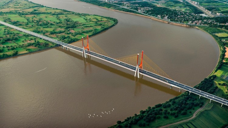 Sắp khởi công 'siêu cầu' gần 12.000 tỷ kết nối Thủ đô với tỉnh có diện tích nhỏ nhất Việt Nam đúng ngày trọng đại của dân tộc - ảnh 1