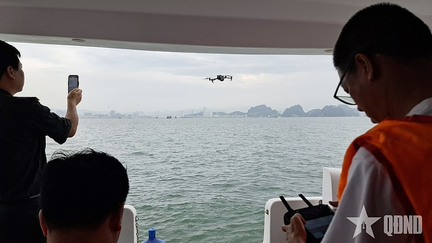 Viettel triển khai máy bay không người lái tại Quảng Ninh để thực hiện nhiệm vụ đặc biệt