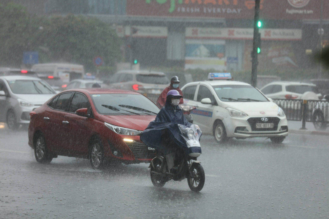Miền Bắc có thể đón mưa lớn trong hai ngày 24-25/7. mua-0907.jpg