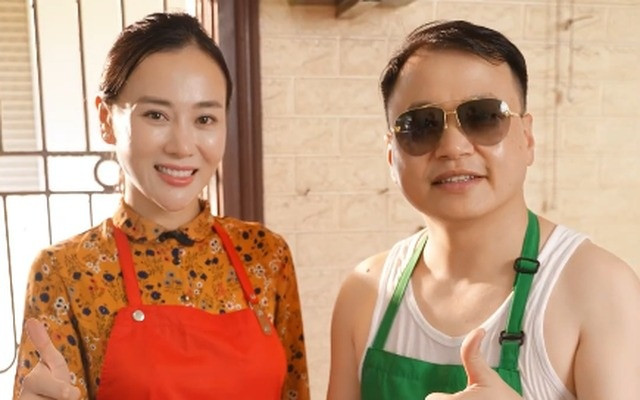 Shark Bình ‘đổi nghề’ đi quạt thịt, Phương Oanh làm bà chủ bán bánh cuốn: Nhận xét luôn công việc chồng đang làm