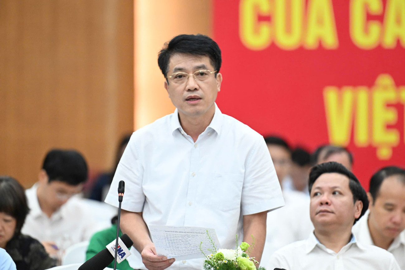 Vụ trưởng Vụ Cán bộ, công chức, viên chức Nguyễn Quang Dũng. Ảnh: Đỗ Trung 257bnv333.jpg