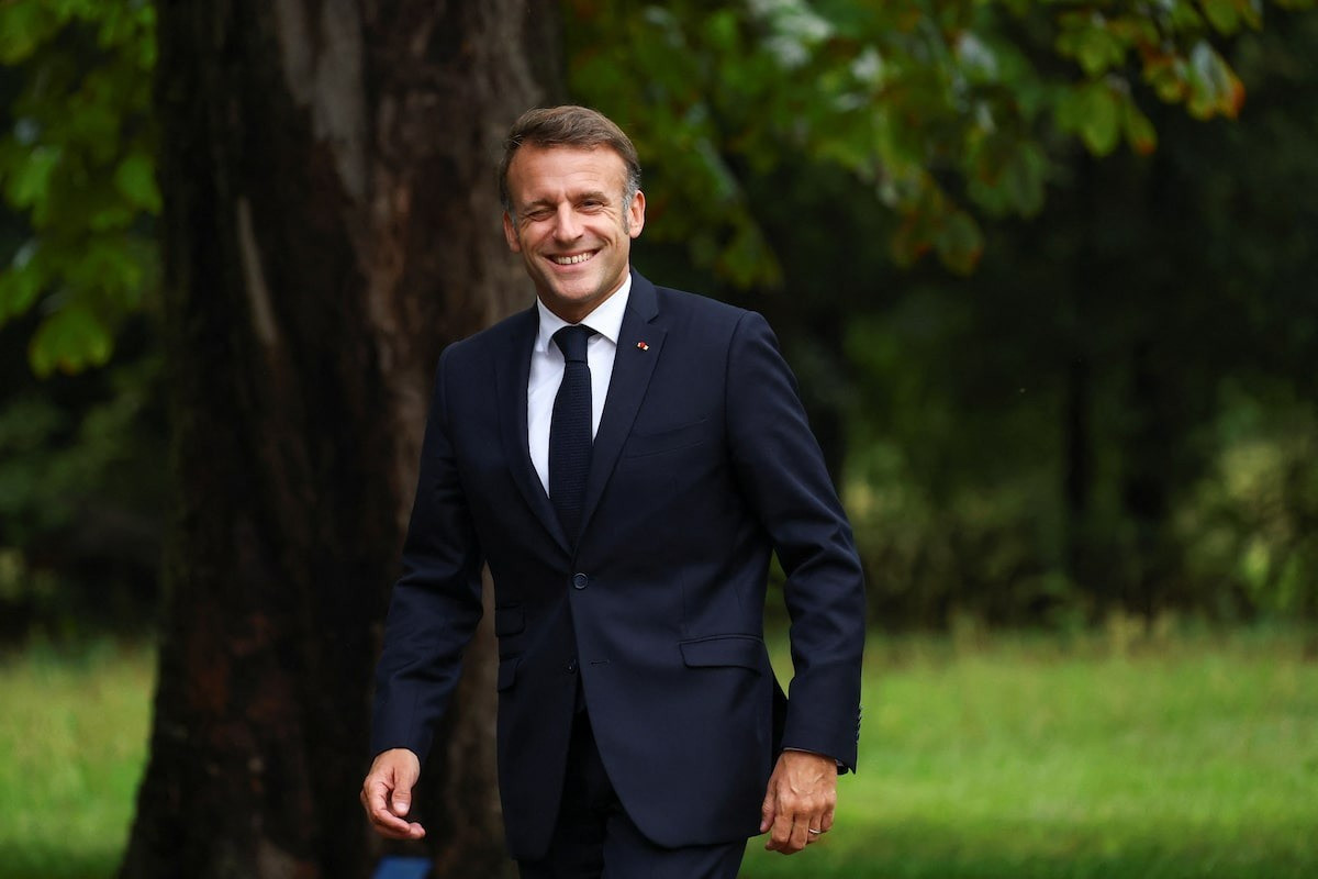 Tổng thống Pháp Emmanuel Macron. (Ảnh: Reuters) duptwnwohznanfe3x55arnmyfe.jpg
