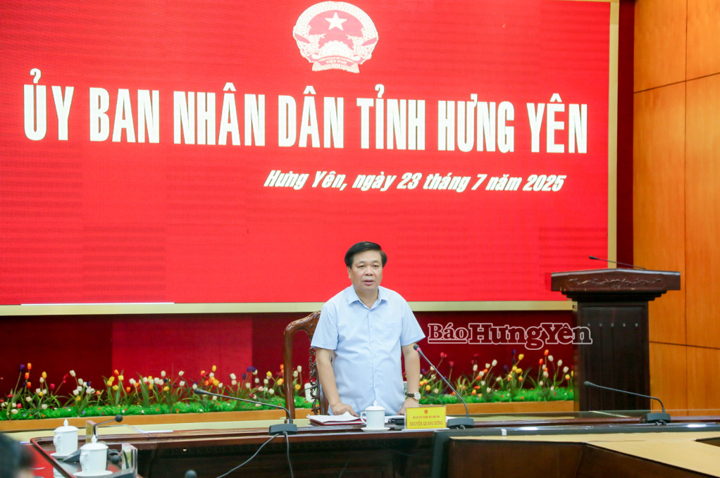 Hình ảnh tại buổi làm việc. Nguồn ảnh: Báo Hưng Yên