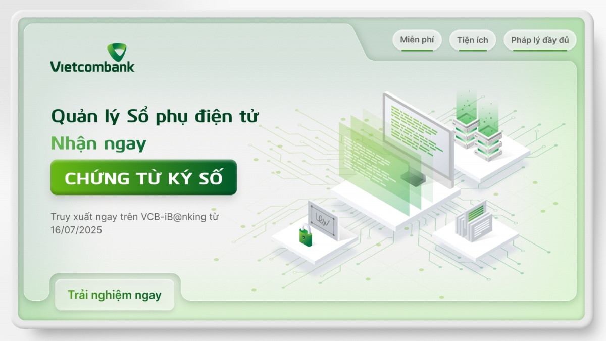 Vietcombank (VCB) ra mắt tính năng cực tiện lợi cho khách hàng