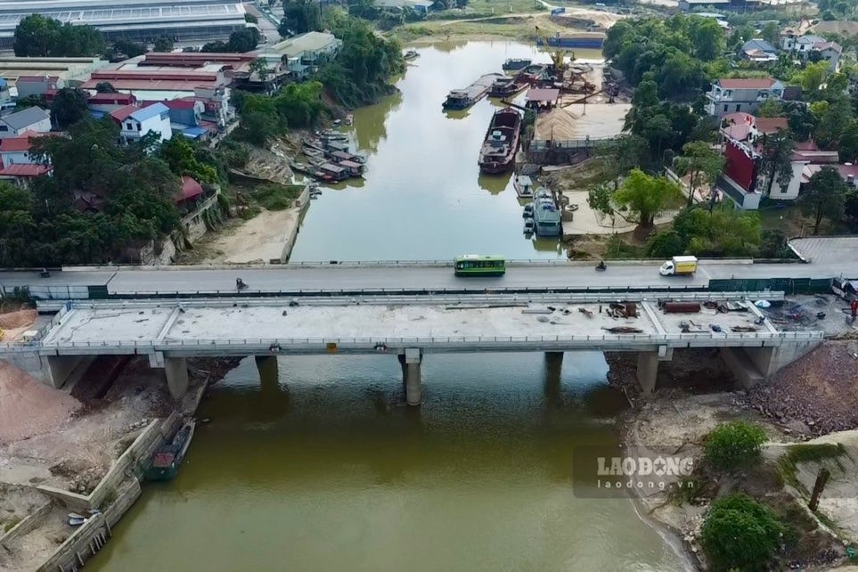 Sắp thông xe cây cầu huyết mạch 1.500 tỷ kết nối Hà Nội - Thái Nguyên- Ảnh 2. Sắp thông xe cây cầu huyết mạch 1.500 tỷ kết nối Hà Nội - Thái Nguyên- Ảnh 2.