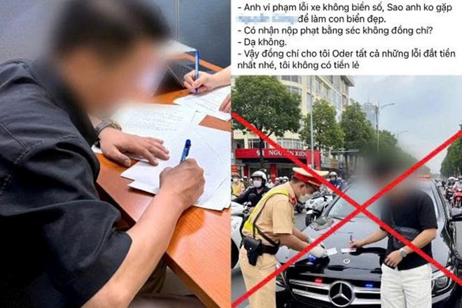 Dùng AI tạo ảnh, thanh niên N.V.D bị công an xử phạt 7,5 triệu đồng - ảnh 1