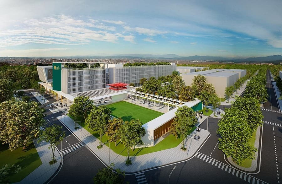 Trường học đạt chuẩn quốc tế đầu tiên tại tỉnh miền núi giáp Hà Nội: Rộng 13.000m2, vốn đầu tư 300 tỷ- Ảnh 2. Trường học đạt chuẩn quốc tế đầu tiên tại tỉnh miền núi giáp Hà Nội: Rộng 13.000m2, vốn đầu tư 300 tỷ- Ảnh 2.