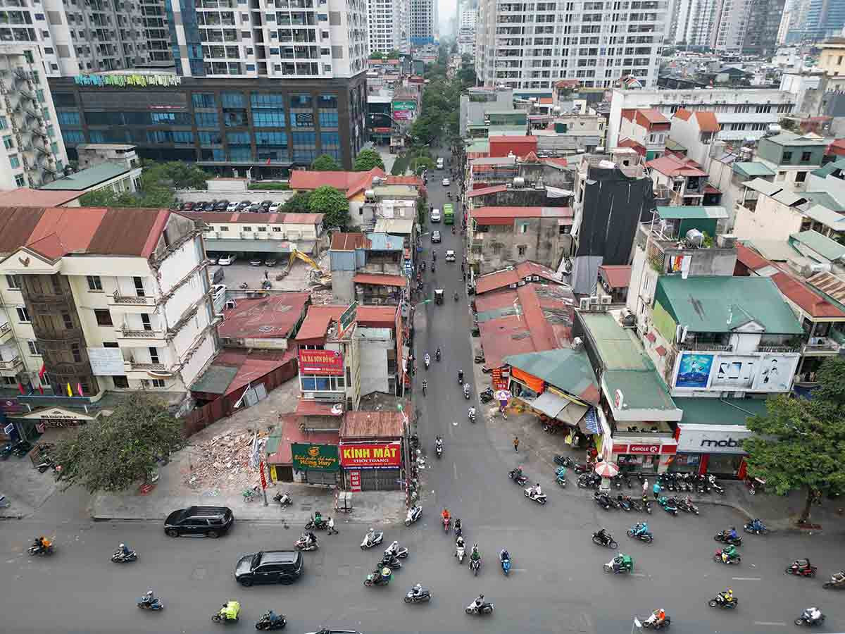 Toàn cảnh khu vực tuyến đường Nguyễn Tuân, TP. Hà Nội. Nguồn ảnh: Internet Toàn cảnh khu vực tuyến đường Nguyễn Tuân, TP. Hà Nội. Nguồn ảnh: Internet