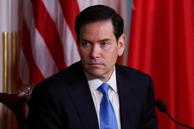 Ngoại trưởng Mỹ Marco Rubio. (Ảnh: Reuters) rweixkh3drklvh55vctivsqvoa-1.jpg