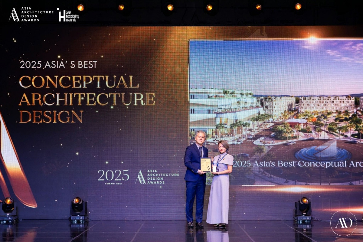 Masterise Homes tiếp tục khẳng định năng lực quốc tế với hai giải thưởng lớn tại ASia Architecture Design Awards 2025