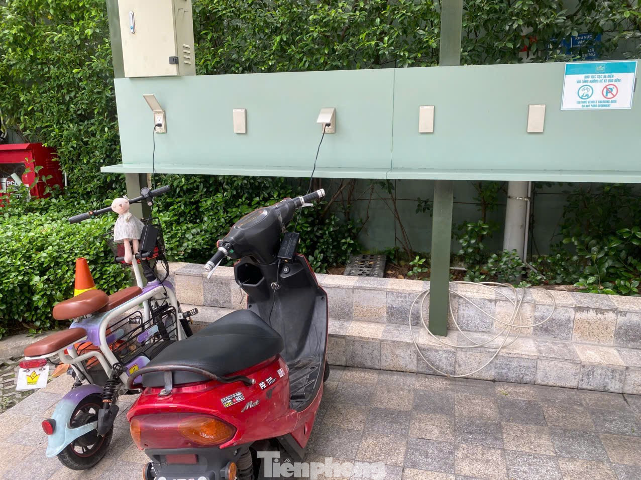 Hiện không có bất kỳ điều khoản nào cấm xe điện trong hầm để xe. tp-2.jpg