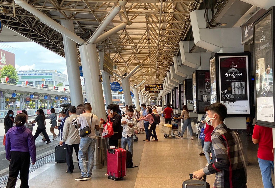 Cảng hàng không quốc tế Tân Sơn Nhất. Nguồn ảnh: Internet