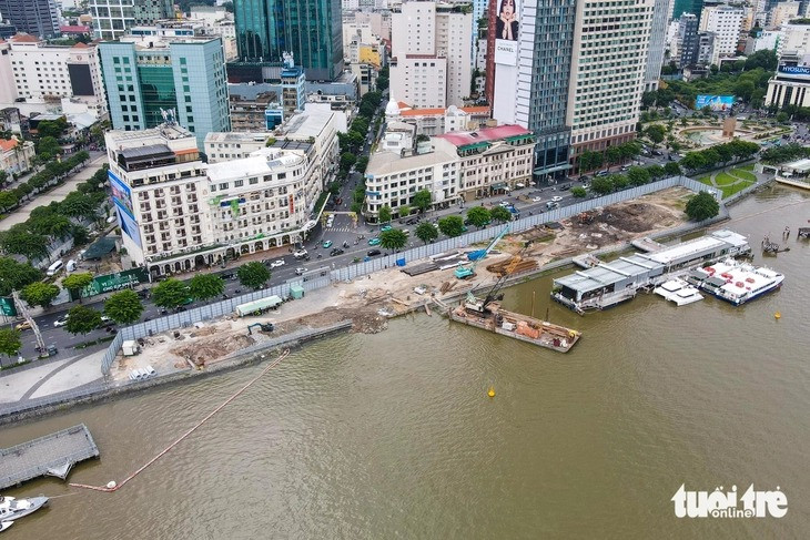 Dự án cầu đi bộ nghìn tỷ đầu tiên bắc qua dòng sông biểu tượng của TP. HCM có chuyển động mới- Ảnh 1. Dự án cầu đi bộ nghìn tỷ đầu tiên bắc qua dòng sông biểu tượng của TP. HCM có chuyển động mới- Ảnh 1.