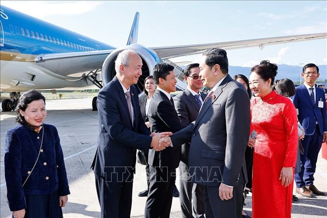 Chủ tịch Quốc hội kết thúc chuyến tham dự Hội nghị các Chủ tịch Quốc hội thế giới lần thứ 6- Ảnh 3. Chủ tịch Quốc hội kết thúc chuyến tham dự Hội nghị các Chủ tịch Quốc hội thế giới lần thứ 6- Ảnh 3.