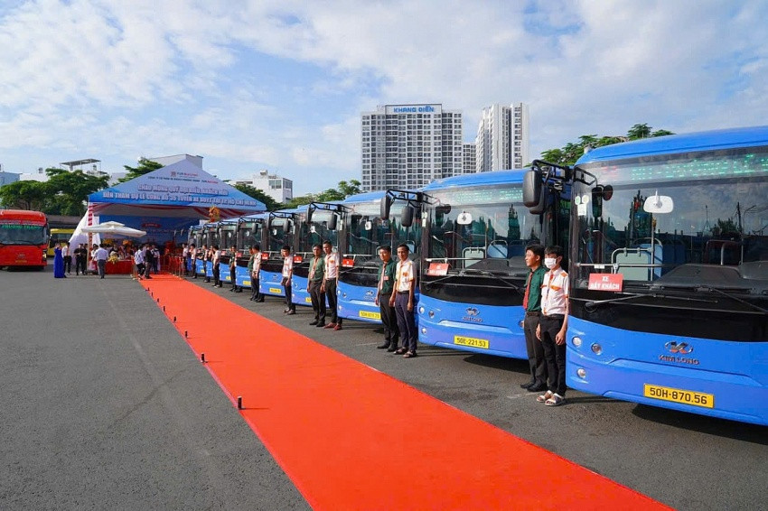 557 xe buýt của Phương Trang chính thức hoạt động tại TP. HCM