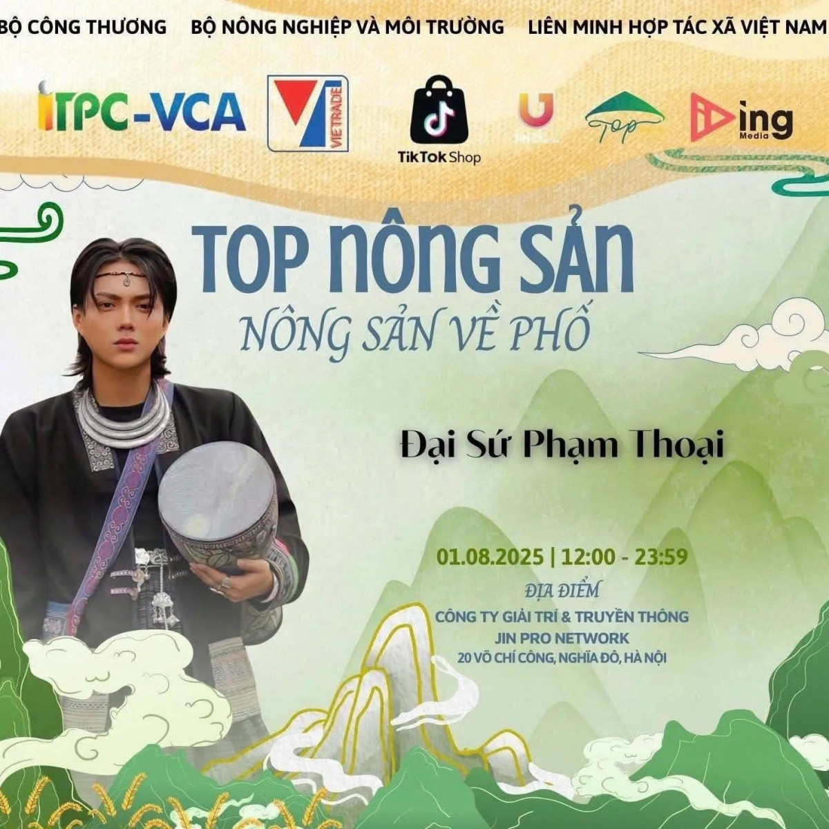 Phạm Thoại nhận làm 'đại sứ nông sản', Bộ Công Thương nói gì?