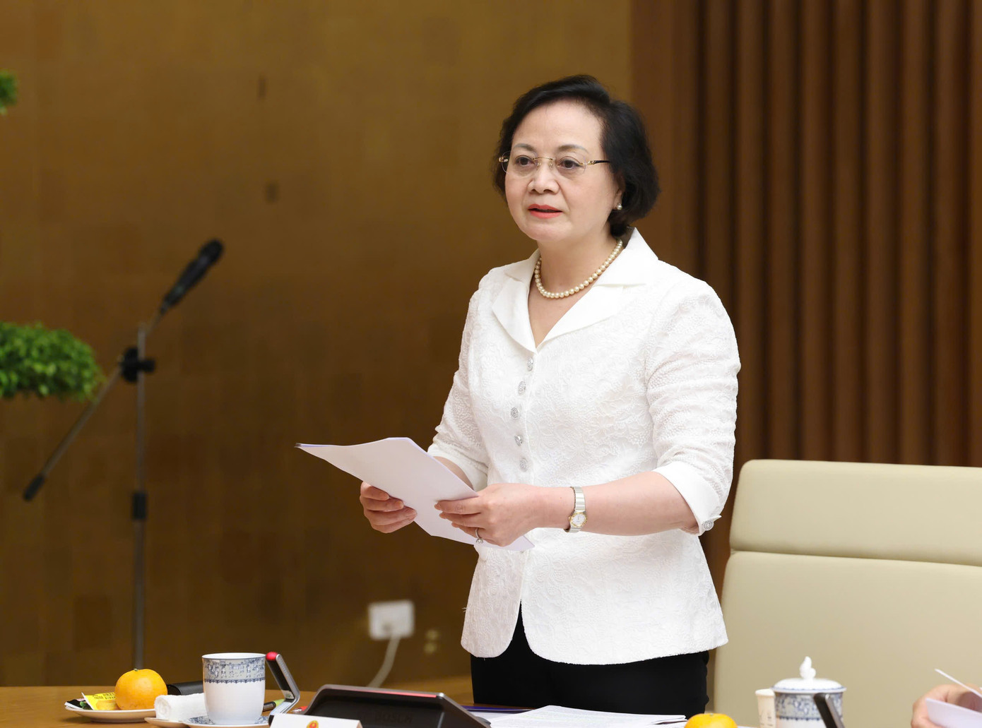 Bộ trưởng Bộ Nội vụ Phạm Thị Thanh Trà. 18bnv.jpg