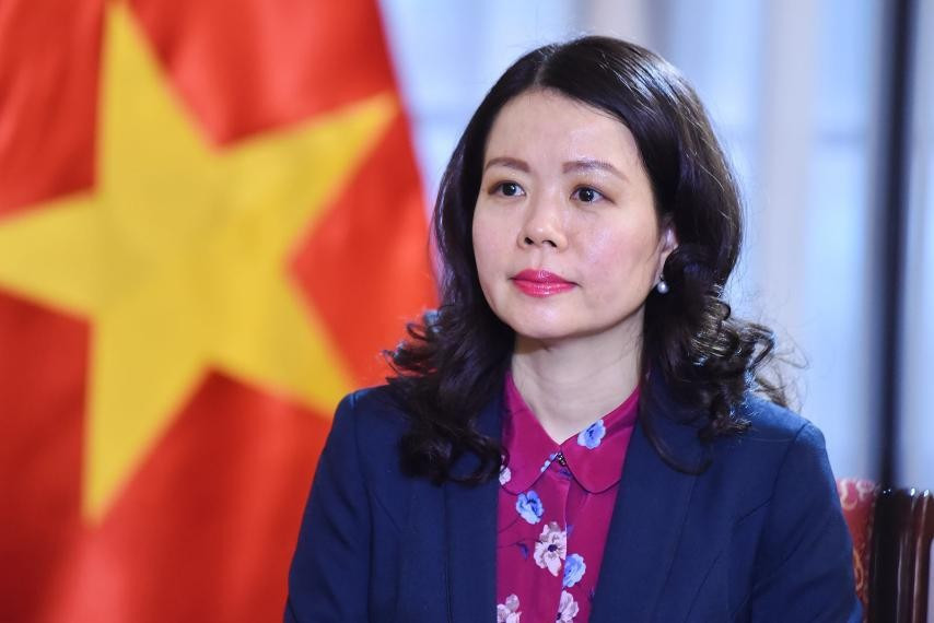 Thứ trưởng Ngoại giao Nguyễn Minh Hằng. Ảnh: Mofa tlpv.jpg
