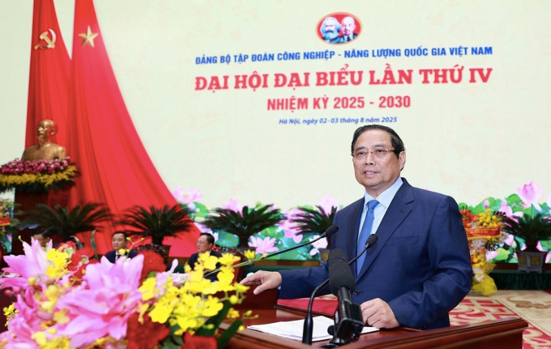 Thủ tướng Phạm Minh Chính phát biểu chỉ đạo tại đại hội. anh-1.png