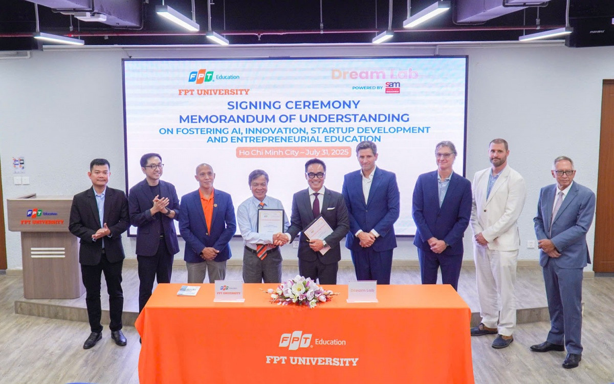 Đại học FPT bắt tay Dream Lab xây 'lò ươm' startup kỳ lân thế hệ mới tại Việt Nam