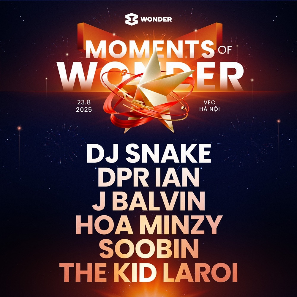 SOOBIN và Hòa Minzy mang âm nhạc Việt thăng hoa trên sân khấu 8Wonder 2025 cùng DJ Snake, DPR Ian, J Balvin…