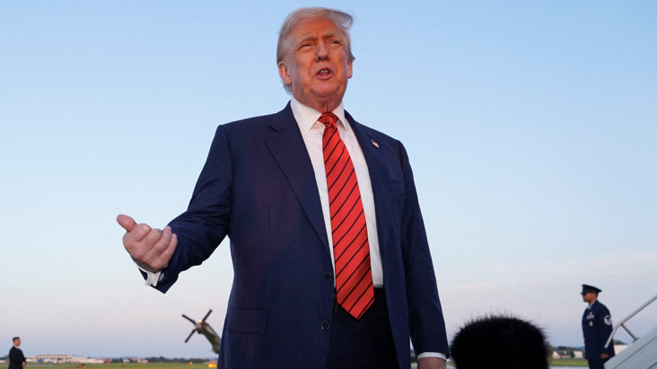 Tổng thống Mỹ Donald Trump. (Ảnh: Reuters) screen-shot-2025-08-05-at-110720-pm.png