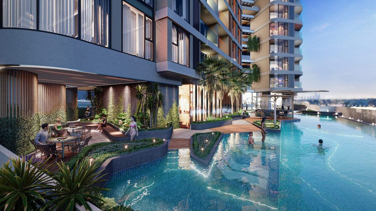 Phối cảnh dự án DatXanhHomes Parkview. Nguồn ảnh: Đất Xanh