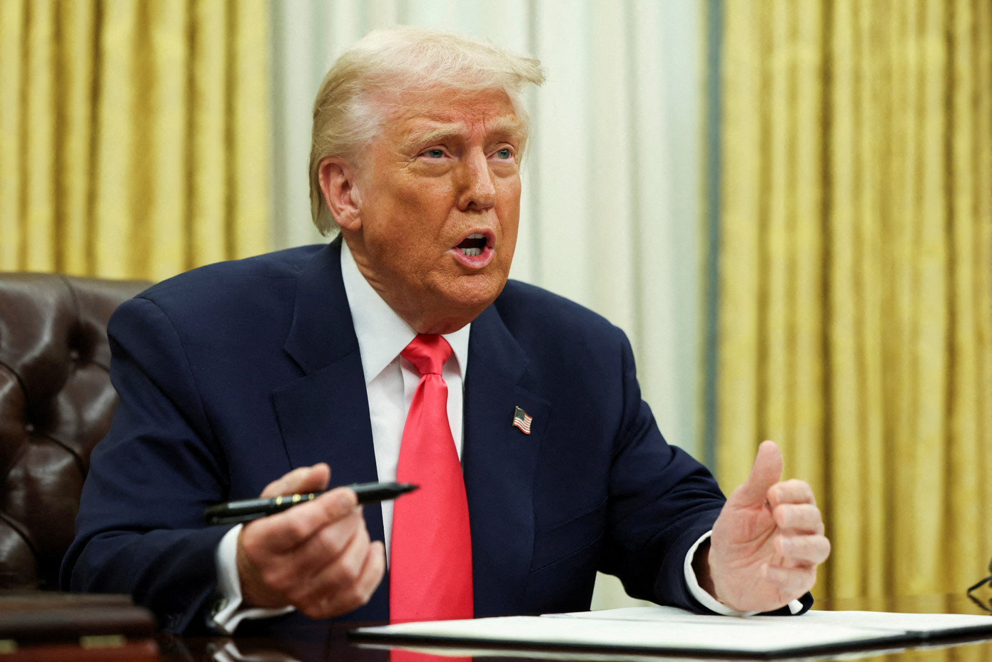 Tổng thống Mỹ Donald Trump. (Ảnh: Reuters) azfdg4rsjrkwlfdupsq5k7lnl4.jpg