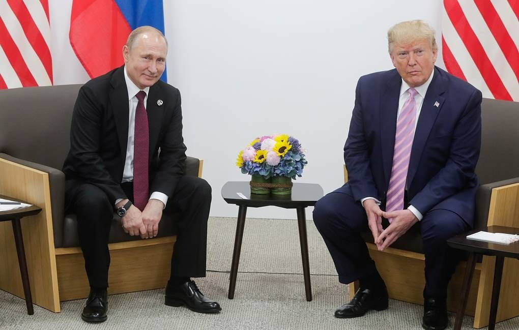 Tổng thống Mỹ Donald Trump và Tổng thống Nga Vladimir Putin. (Ảnh: Tass) 1450925.jpg