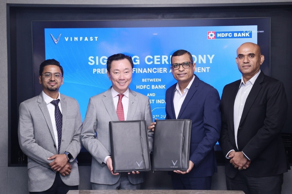VinFast hợp tác ngân hàng lớn tại Ấn Độ, hỗ trợ vay 100% chi phí lăn bánh