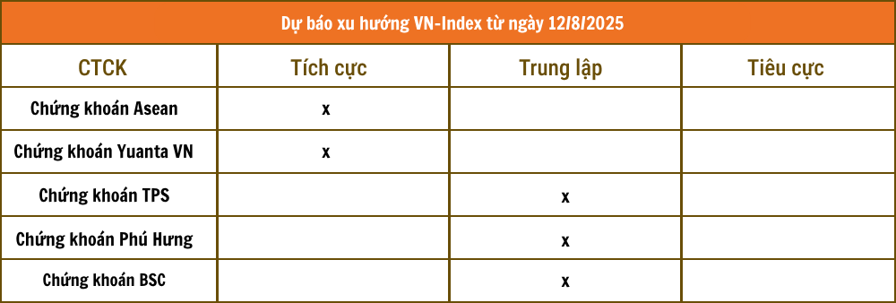 Nhận định chứng khoán 12/8: Thị trường đi lên trong rung lắc