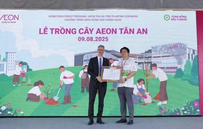 Trung tâm thương mại AEON đầu tiên của Đồng bằng sông Cửu Long sắp đi vào hoạt động- Ảnh 1.