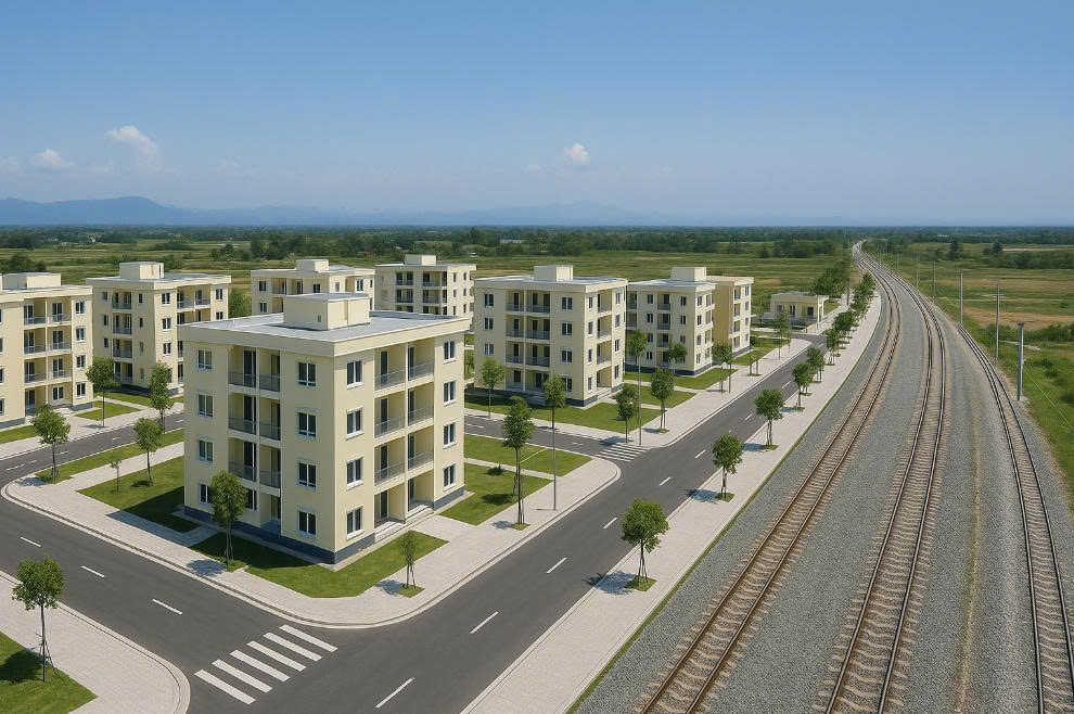 TP. Đà Nẵng dự kiến khởi công khu tái định cư đầu tiên cho dự án đường sắt tốc độ cao Bắc - Nam vào ngày 19/8 tới. Ảnh minh họa